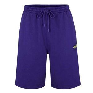 Off-White Unisex Adult Arrow Logo Sweat Shorts / Purple
